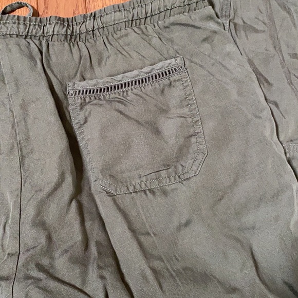 Olive green Cargo jogger pants XL - Picture 5 of 9